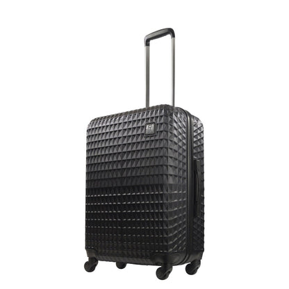Geo 26" Hard-sided Spinner Luggage Black - Stiles Supply Co.