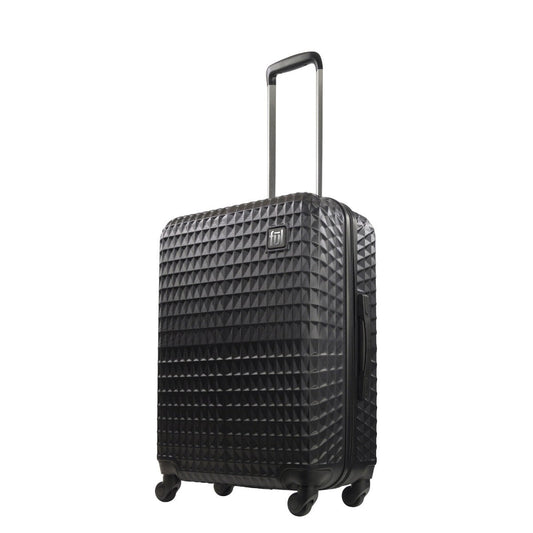 Geo 26" Hard-sided Spinner Luggage Black - Stiles Supply Co.