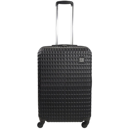 Geo 26" Hard-sided Spinner Luggage Black - Stiles Supply Co.