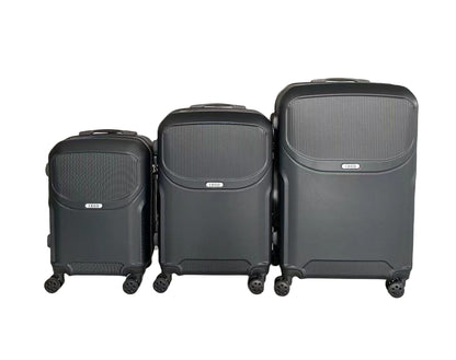 IZOD Regina Expandable Hard shell Lightweight 3 Piece Luggage Set - Stiles Supply Co.