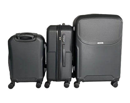 IZOD Regina Expandable Hard shell Lightweight 3 Piece Luggage Set - Stiles Supply Co.
