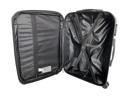 IZOD Regina Expandable Hard shell Lightweight 3 Piece Luggage Set - Stiles Supply Co.
