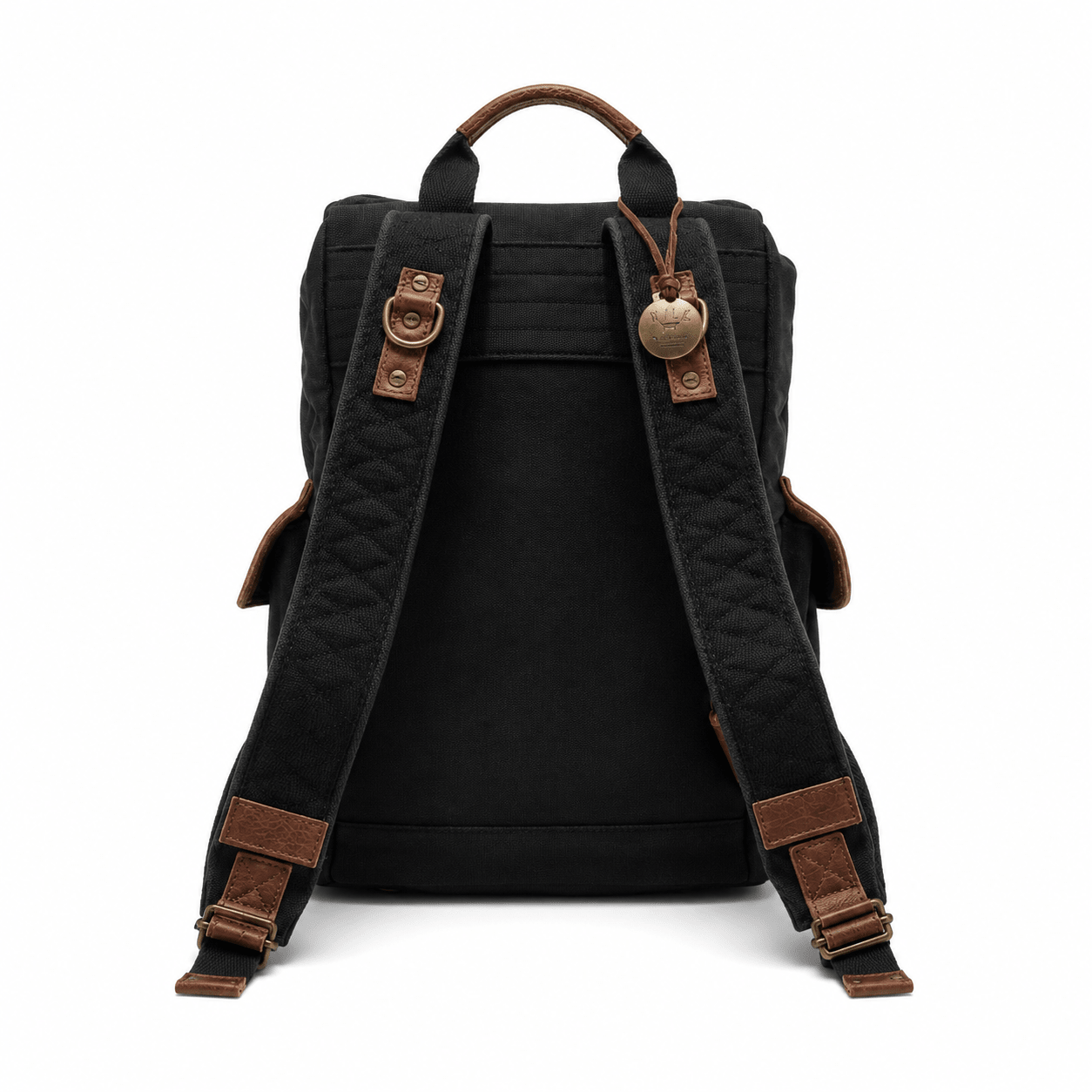 Will Leather Goods Lennon Canvas & Leather Backpack