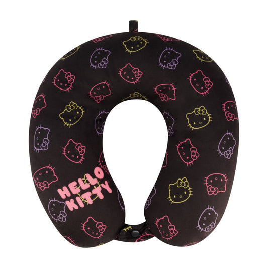 Hello Kitty Face Outline Memory Neck Pillow - Stiles Supply Co.