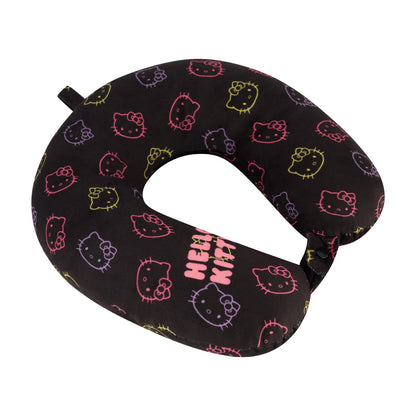 Hello Kitty Face Outline Memory Neck Pillow - Stiles Supply Co.