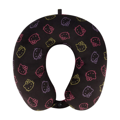 Hello Kitty Face Outline Memory Neck Pillow - Stiles Supply Co.
