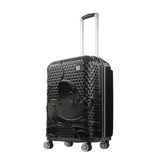 Mickey Mouse Rolling Luggage FŪL Disney Luggage 26" Black - Stiles Supply Co.
