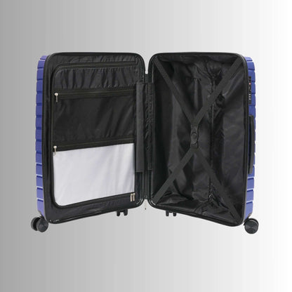 Sole Premise Blue Hardcase 3-piece Luggage Set