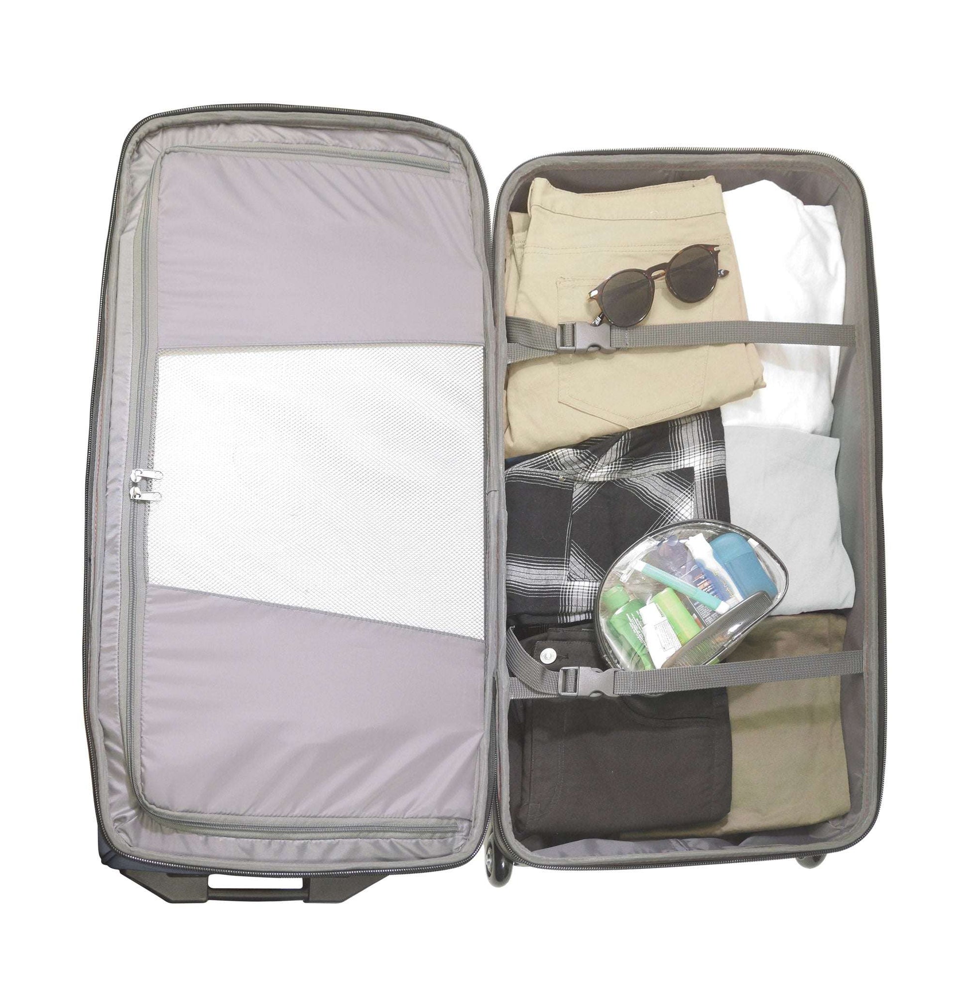 Workhorse 30" Split Level Navy FŪL Rolling Duffle Bag