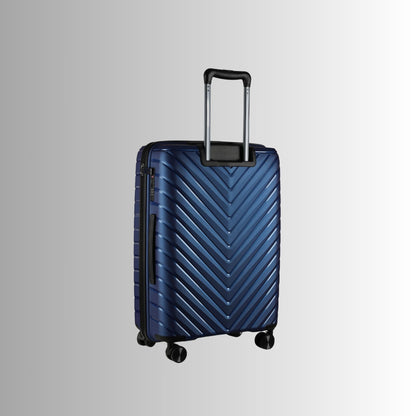 Sole Premise 24-inch Blue Hardcase Checked Luggage