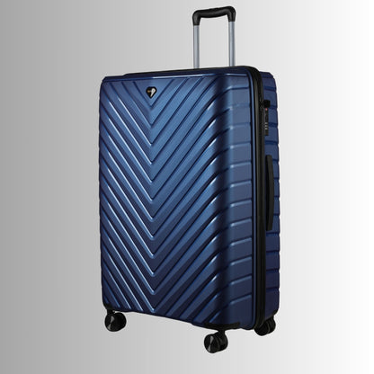 Sole Premise 28-inch Blue Hardcase Checked Luggage