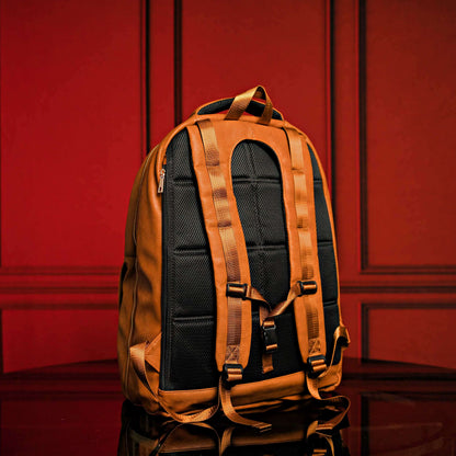 Sole Premise Brown Leather Commuter Bag