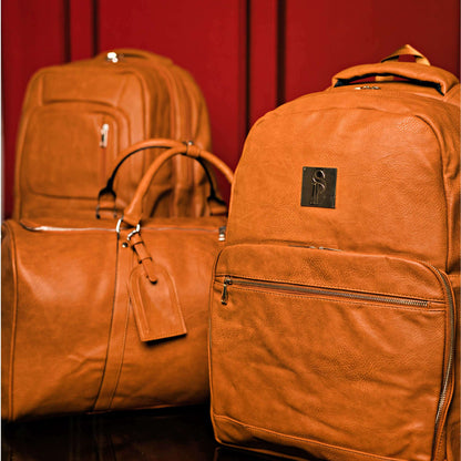 Sole Premise Brown Tumbled Leather 3 Bag Set