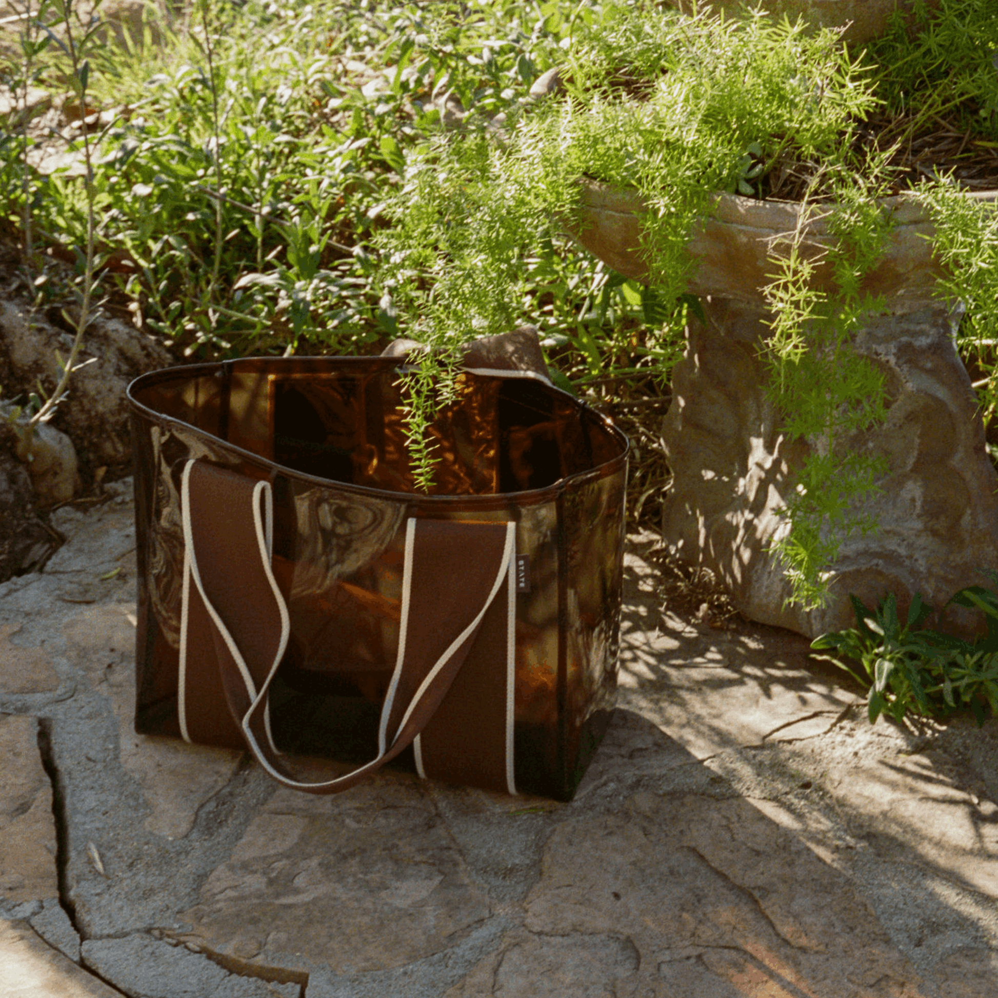 STATE Bags Wellington Cabana Tote Brown