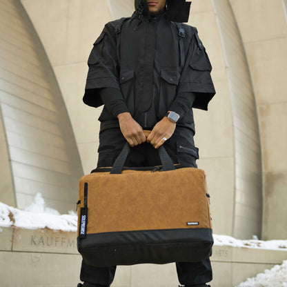 Sole Premise Brown Leather Sneaker Duffle