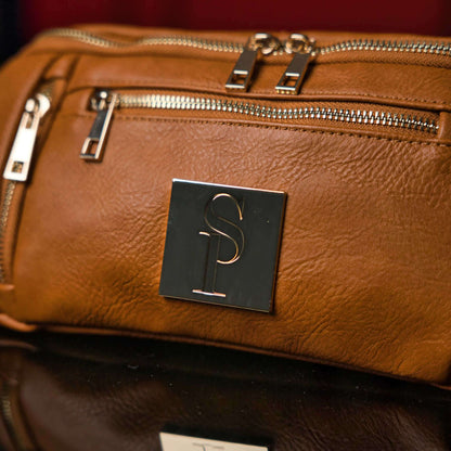 Sole Premise Brown Luciano Leather Sling Bag