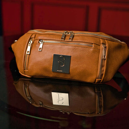 Sole Premise Brown Luciano Leather Sling Bag