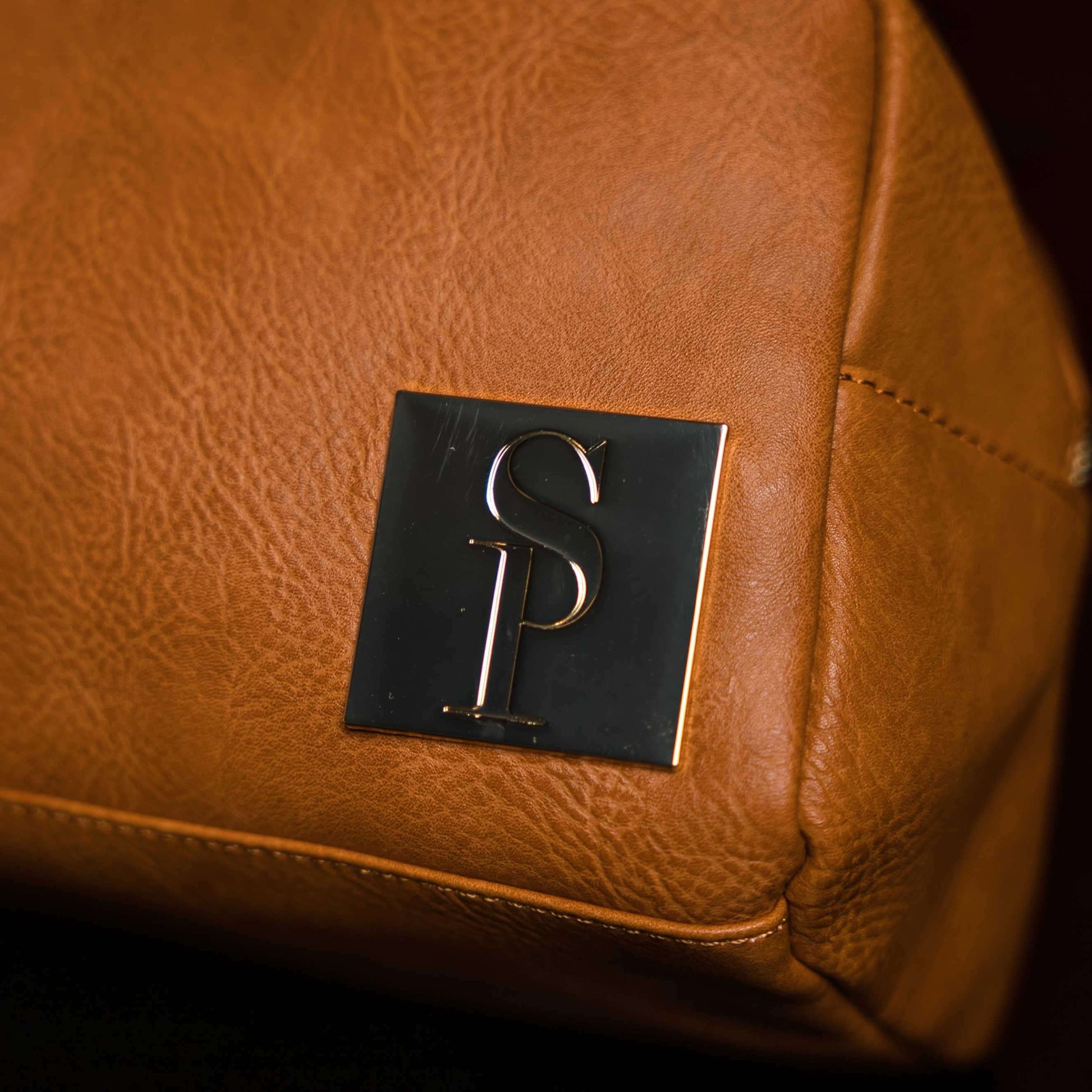Sole Premise Brown Leather Toiletry Bag