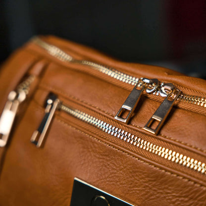 Sole Premise Brown Luciano Leather Sling Bag