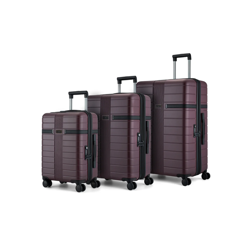 Bugatti Hamburg 3-Piece Hard-Shell Luggage Set | 360° Spinner Suitcases