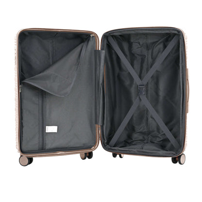 IZOD Camellia Premium Lightweight ABS 3 Piece Luggage Set - Stiles Supply Co.