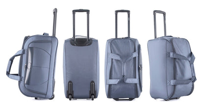 Mirage IZOD Carol Soft shell Lightweight Duffel Rolling Bag 4 Piece Set - Stiles Supply Co.