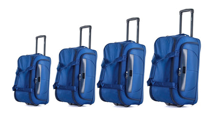 Mirage IZOD Carol Soft shell Lightweight Duffel Rolling Bag 4 Piece Set - Stiles Supply Co.