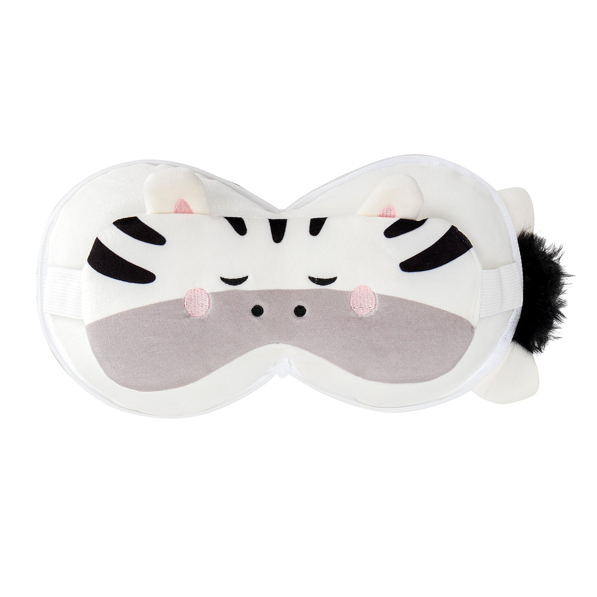 Mirage Kids 2-in-1 Travel Pillow and Eye Mask Animal Plush Soft Eye Mask Blindfold for Sleeping - Stiles Supply Co.