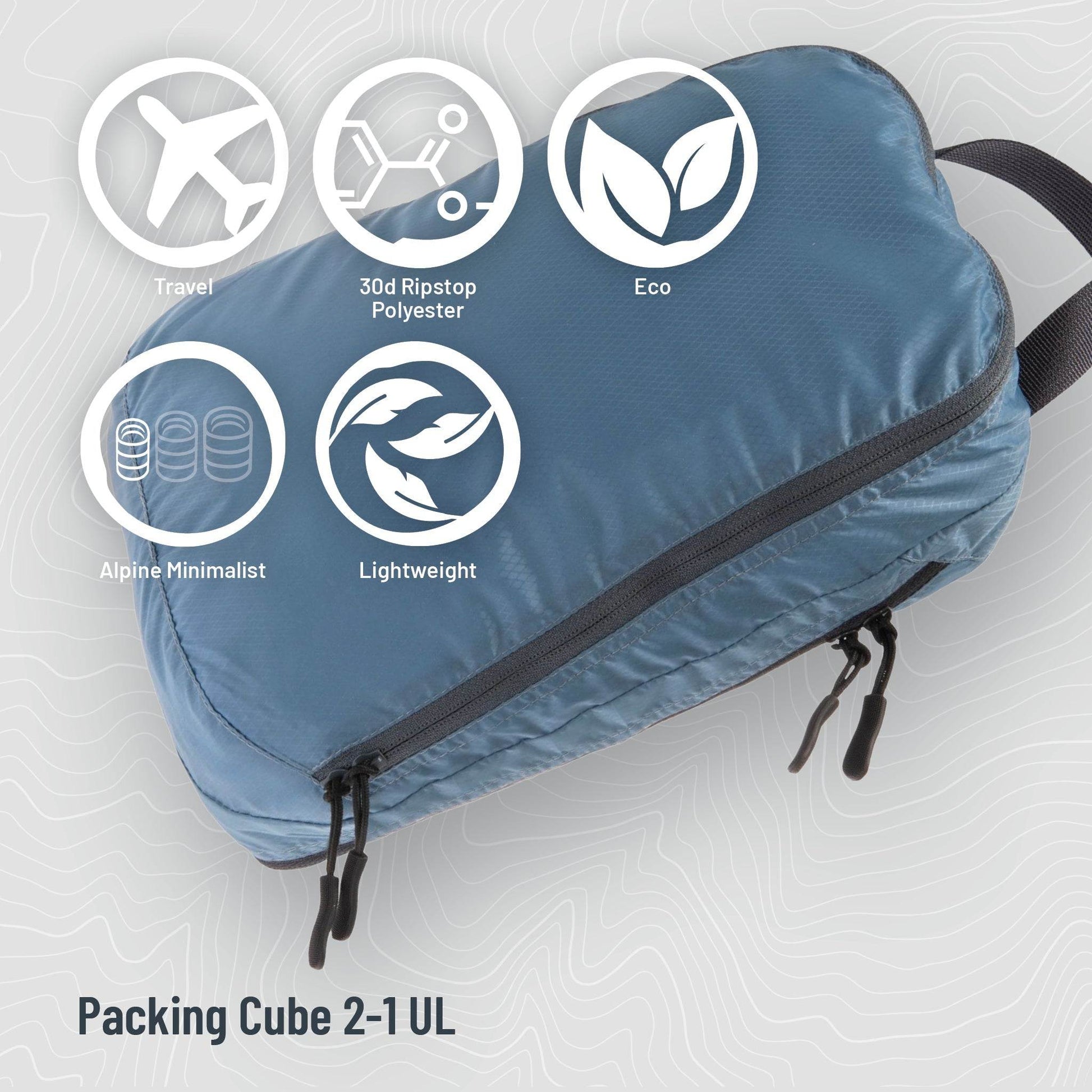 Two-In-One Separated Packing Cube Light