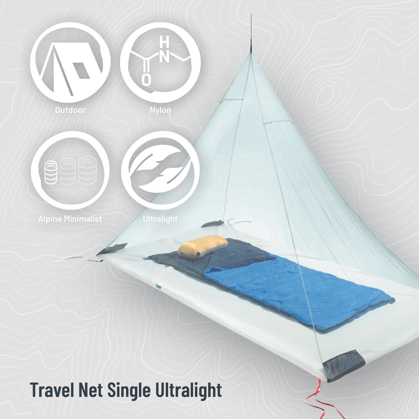 Insect Travel Net Ultralight Single