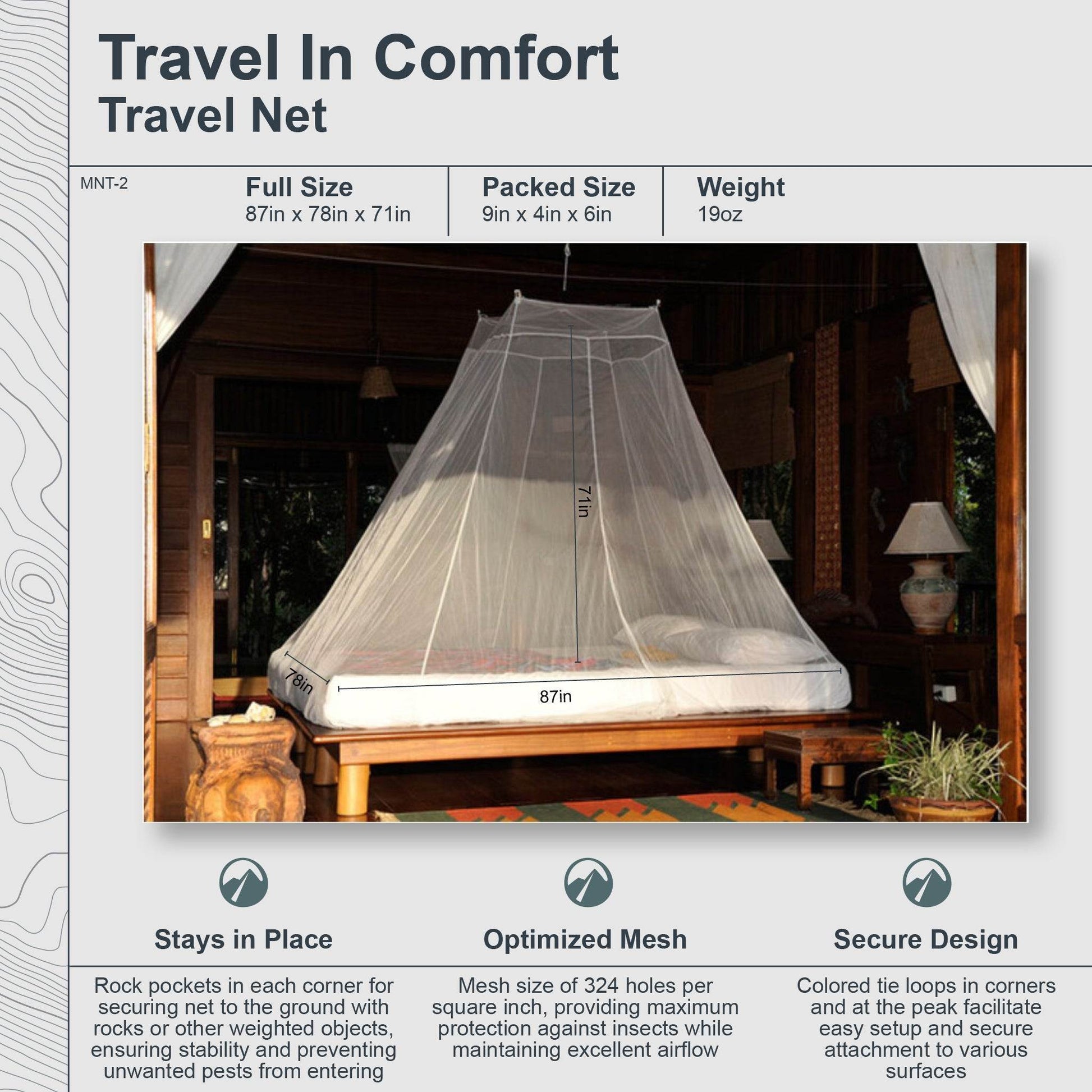 Travel Net Ultralight Double