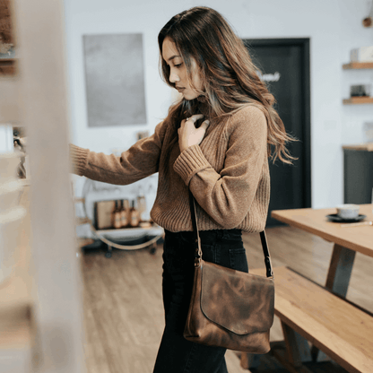 Range Leather Crestone Crossbody