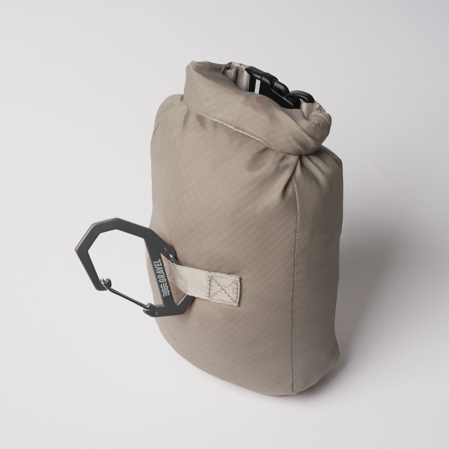 Gravel Double Gated Carabiner | Gray - Stiles Supply Co.