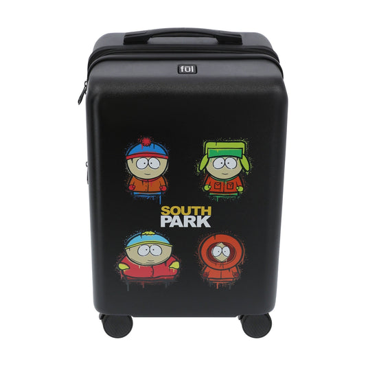 Paramount South Park 22.5" Black Carry-On Suitcase Luggage - Stiles Supply Co.