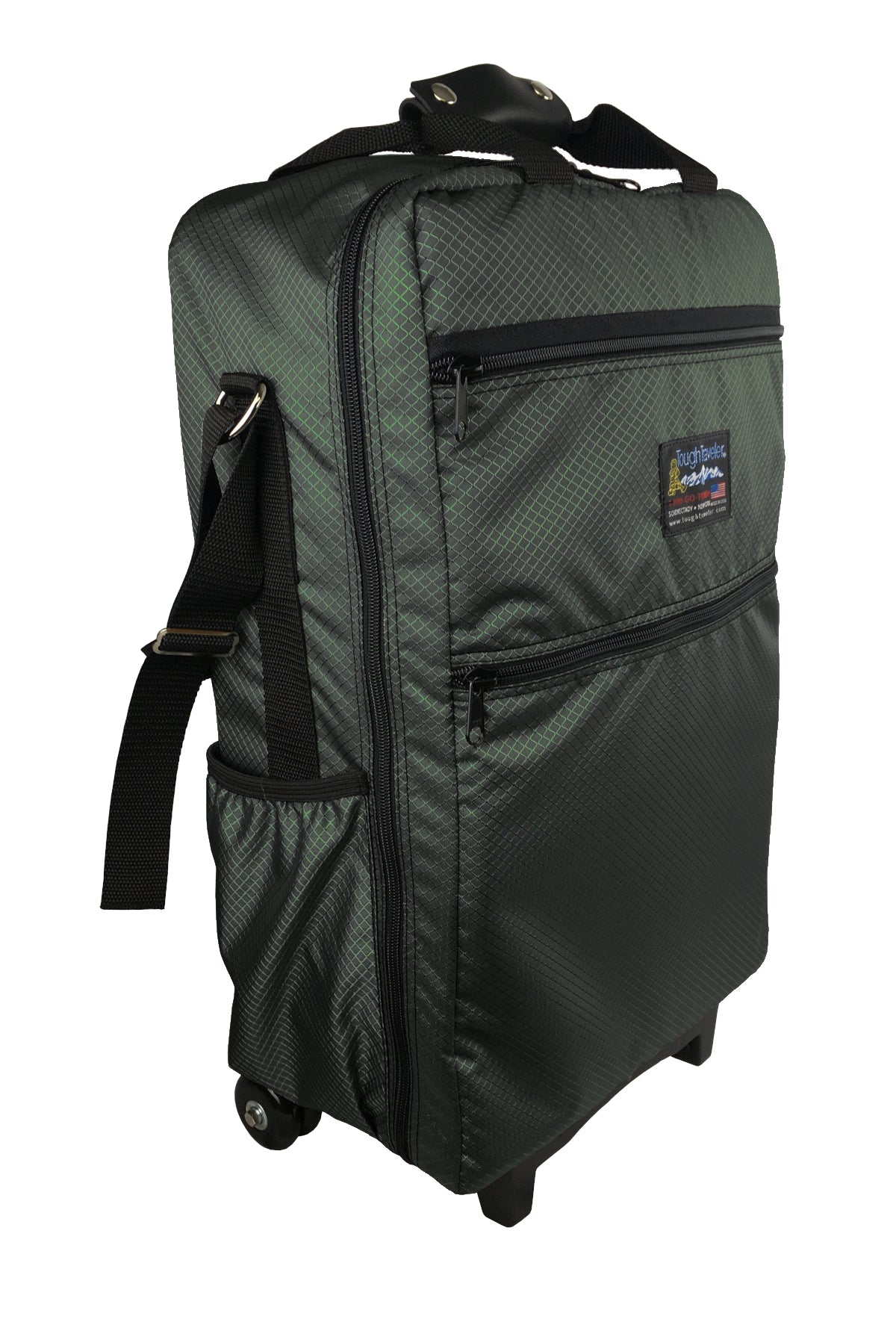 Tough Traveler CLIPPER Rolling Carry-On Luggage (Made in USA)