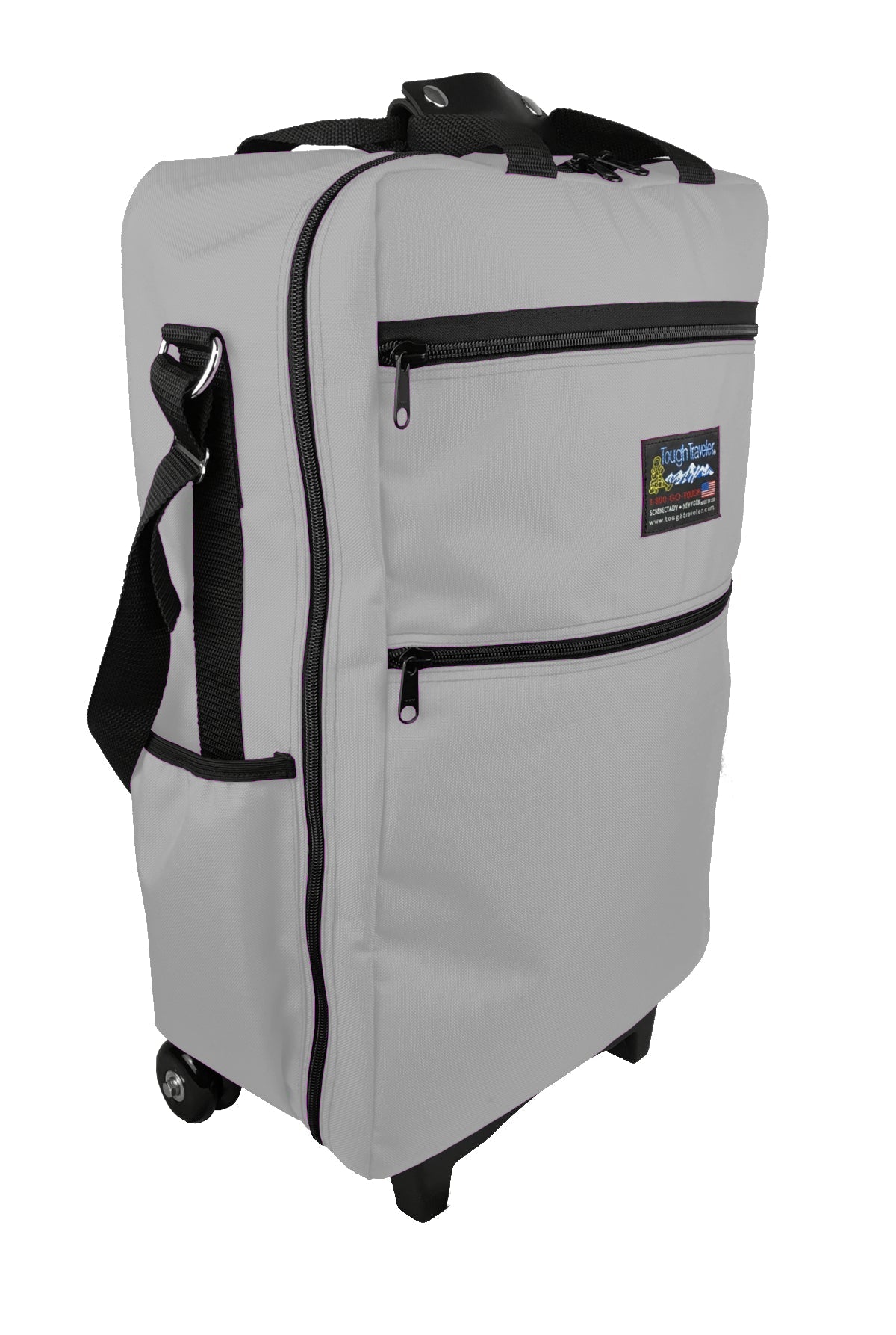 Tough Traveler CLIPPER Rolling Carry-On Luggage (Made in USA)