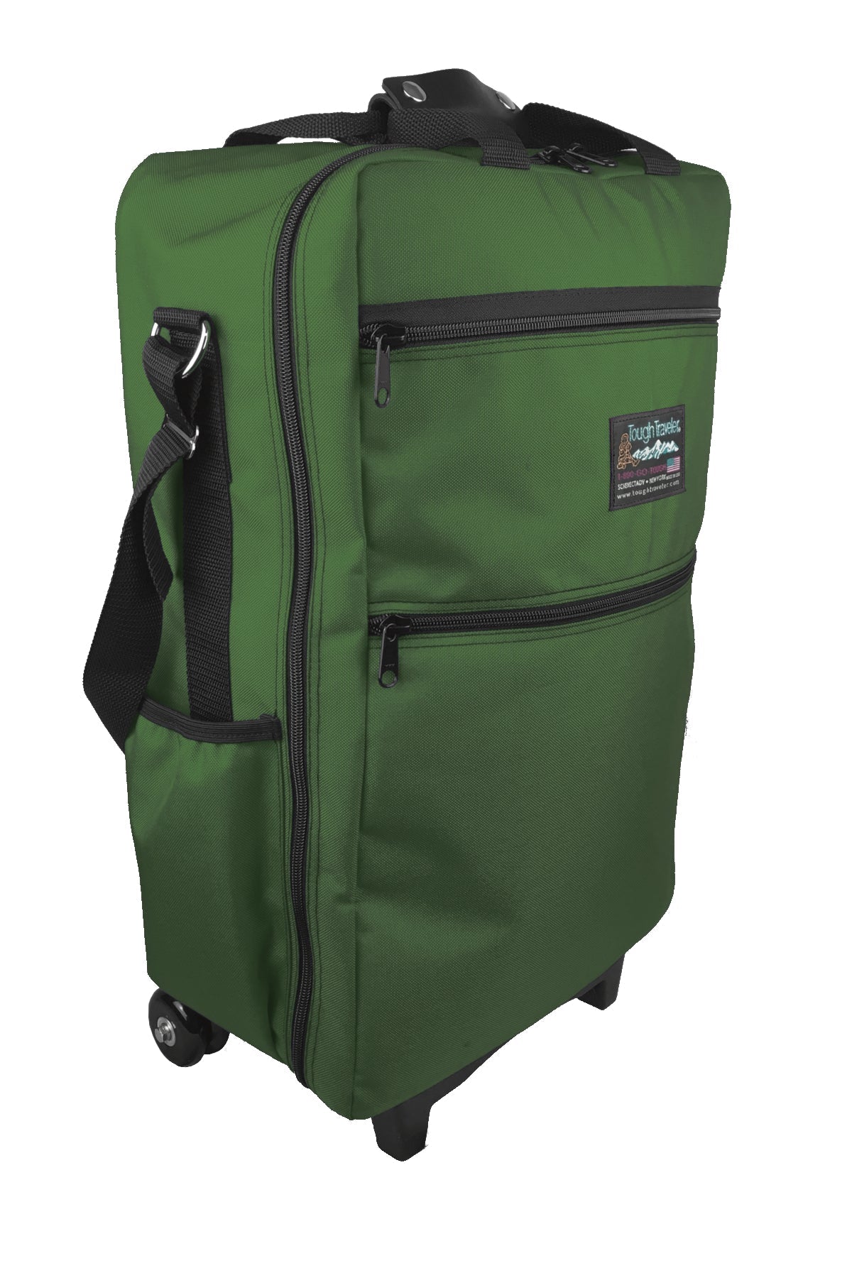Tough Traveler CLIPPER Rolling Carry-On Luggage (Made in USA)