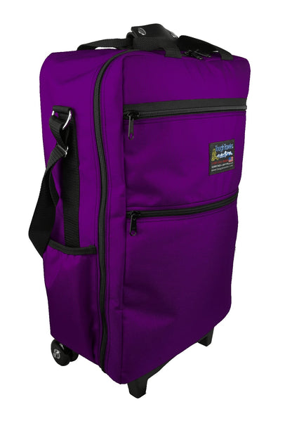 Tough Traveler CLIPPER Rolling Carry-On Luggage (Made in USA)