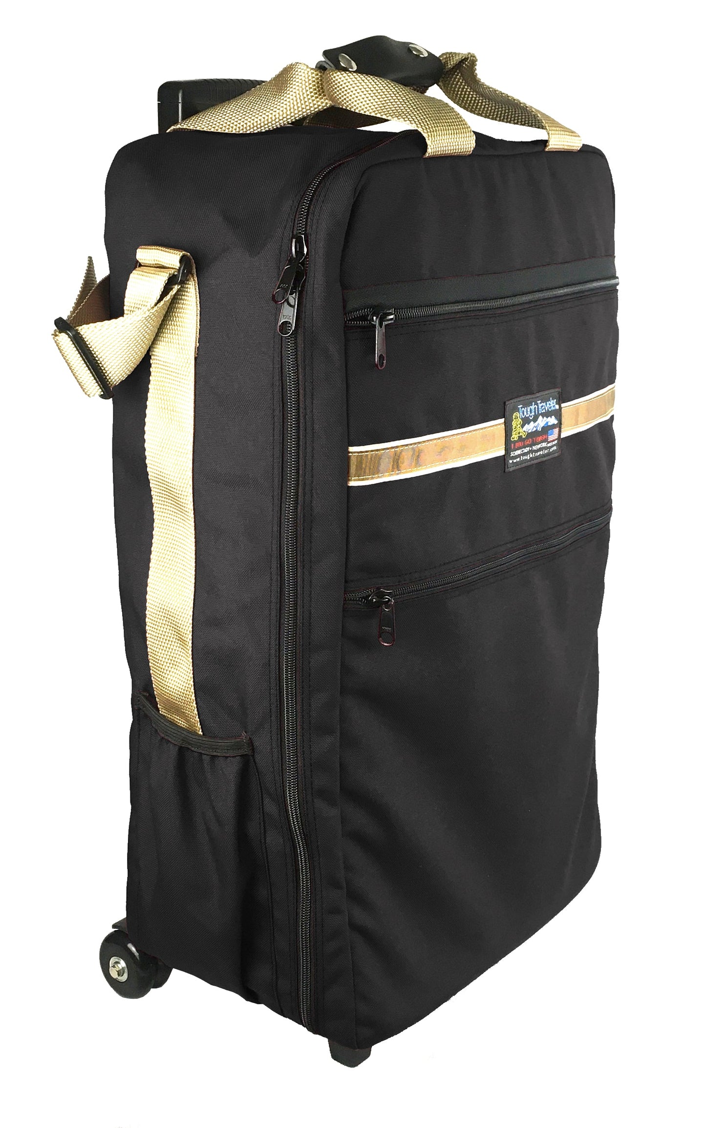 Tough Traveler CLIPPER Rolling Carry-On Luggage (Made in USA)