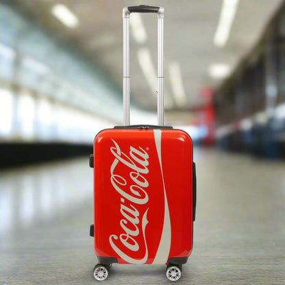 Coca Cola 21" Red Hardside Spinner Luggage - Stiles Supply Co.