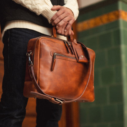 Will Leather Goods The Continental Briefcase