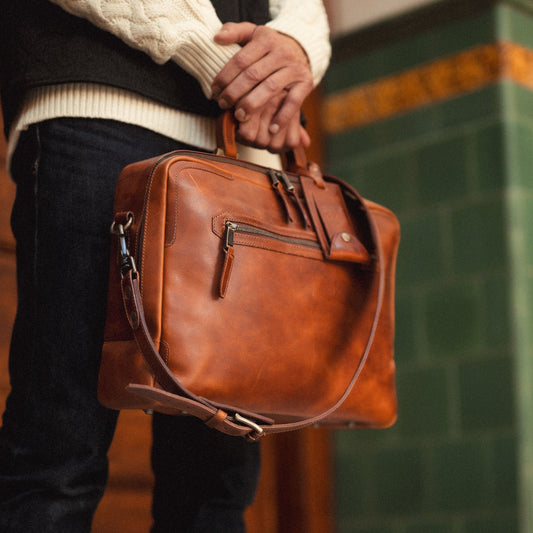 Will Leather Goods The Continental Briefcase