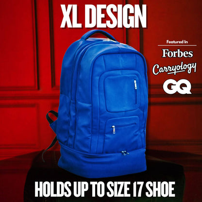 Sole Premise Royal Blue Leather Carryon Bag (XL Design) (Only 150 Made)