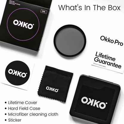 OKKO Pro Circular Polarizer Filter - CPL - Stiles Supply Co.