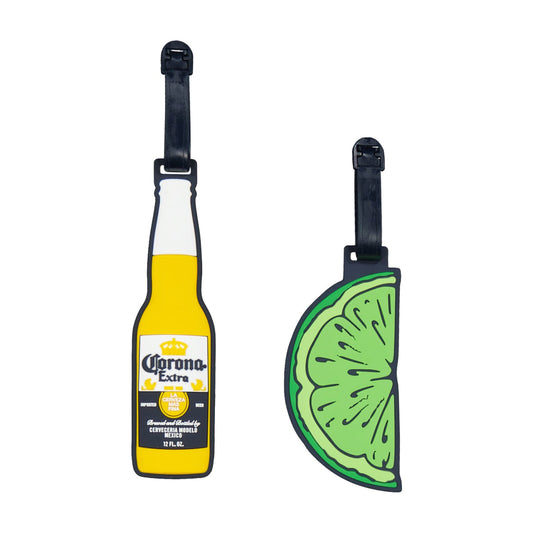 Corona Bottle & Lime Luggage Tags - Stiles Supply Co.