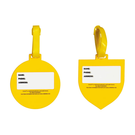 Corona Logo Badge 2-Piece Luggage Tag Set - Stiles Supply Co.