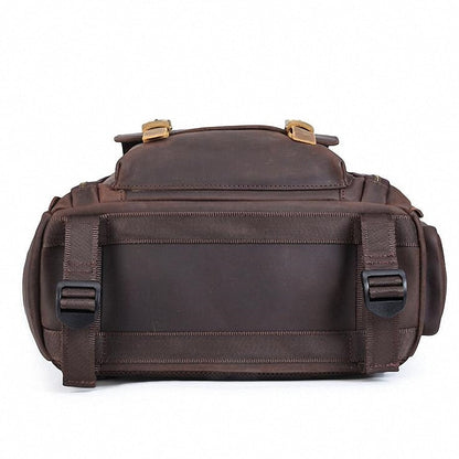 Steel Horse Leather The Gaetano Leather Camera Bag - Stiles Supply Co.