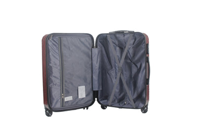 Mirage Danae Abs Hard Shell Lightweight 360 Dual Spinning Wheels Combo Lock 3 Piece Luggage Set - Stiles Supply Co.