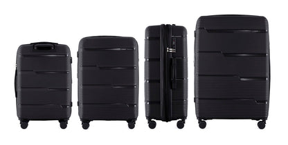 IZOD Dawn Hard shell Expandable Lightweight 4 Piece Luggage Set - Stiles Supply Co.