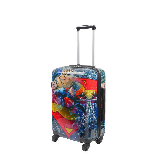 Ful X DC Comics Superman 21” Hardside Spinner Luggage - Stiles Supply Co.